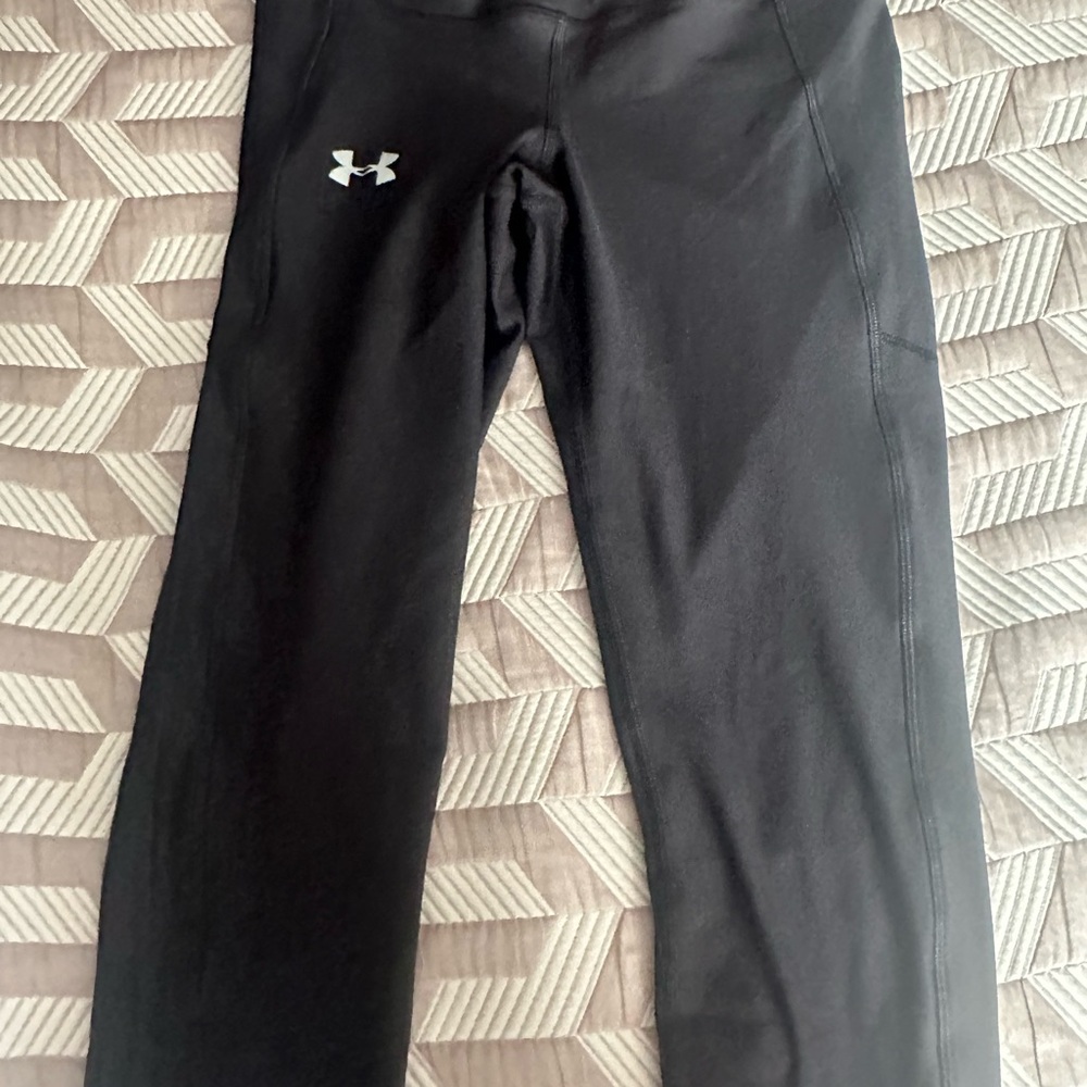 Under Armour Women's HeatGear High Waisted Pocketed Capri